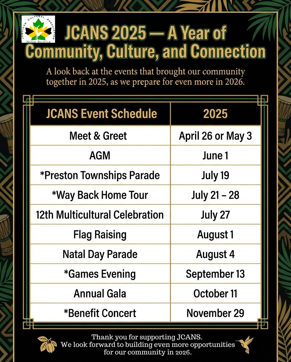 Thank You For Supporting JCANS in 2025